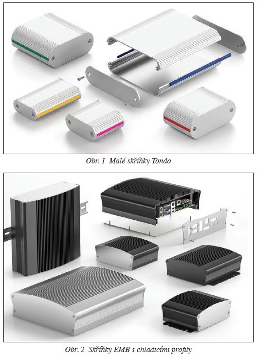 Nové designové skříňky firmy Fischer Elektronik